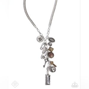 Finding Favor Multi Necklace Charmed Fashion Jewelry Paparazzi